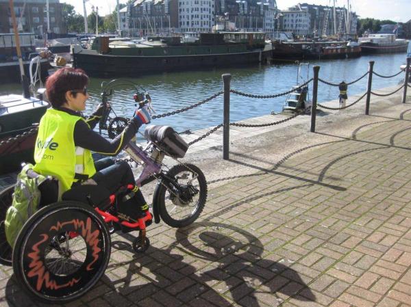 Isabelle Clement, director of Wheels for Wellbeing